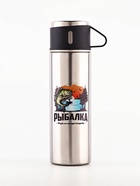 УЦЕНКА Термос "Мастер К. Рыбалка", 500 мл, сохраняет тепло 8 ч, с кружкой - Фото 2