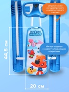 УЦЕНКА Снегокат «Тимка спорт 2» Ми-ми-мишки, голубой, ТС2/ММ1 Nika Kids - Фото 3