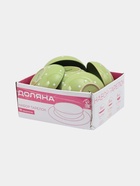 УЦЕНКА Сервиз столовый «Зелёный горох», 15 предметов: 4 тарелки 19 см, 6 тарелок 27 см, 5 суповых 18.7 см - Фото 2