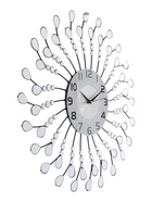 УЦЕНКА Часы настенные «Гипно», серия: Ажур, плавный ход, 58×58 см, d=22 см - Фото 2