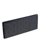 УЦЕНКА Часы электронные настенные, настольные, с будильником, 36×3×15 см - Фото 3