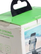 УЦЕНКА Автомобильный держатель Hoco CA111, для 4.5-7 дюймов, присоска, серый - Фото 16