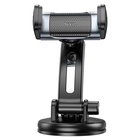 УЦЕНКА Автомобильный держатель Hoco CA111, для 4.5-7 дюймов, присоска, серый - Фото 8