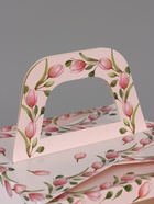 Пасхальная коробочка с окном "Тюльпаны" 15 х 15 х 18 см 10967587