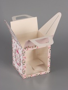 Пасхальная коробочка с окном "Тюльпаны" 15 х 15 х 18 см 10967587