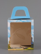 Пасхальная коробочка с окном "Русский Храм" 15 х 15 х 18 см (комплект 5 шт) - фото 65466161