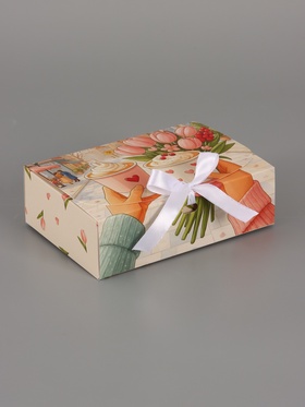 Подарочная коробка сборная 