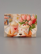 Подарочная коробка сборная "Тепло",  16,5 х 11, 5 х 5 см 10967604