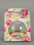Коробка с куполом "Тюльпаны с мимозой" 11,5 х 12 х 15,5 см 10967608