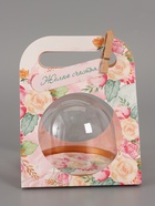 Коробка с куполом "Букет" 11,5 х 12 х 15,5 см 10967611