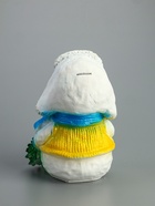 УЦЕНКА Копилка для денег «Снеговик с елочкой», 24×17 см, голубой - Фото 8