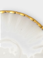 УЦЕНКА Чайный сервиз SL Home «Гарда» 4 шт., чашек 200 мл, 4 шт., блюдец d=15 см, белый с золотом - Фото 3