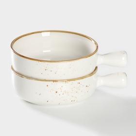 {{photo.Alt || photo.Description || 'УЦЕНКА Набор кокотниц 2 шт. Magistro «Церера» 20×15×5 см, белый'}}