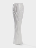 Ваза напольная «Висент», 56×13 см, керамика, белая 10902441