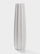 Ваза для цветов напольная «Тиаго», 57×14 см, керамика, белая - Фото 1