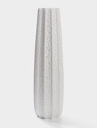 Ваза напольная «Тиаго», 57×14 см, керамика, белая 10902445