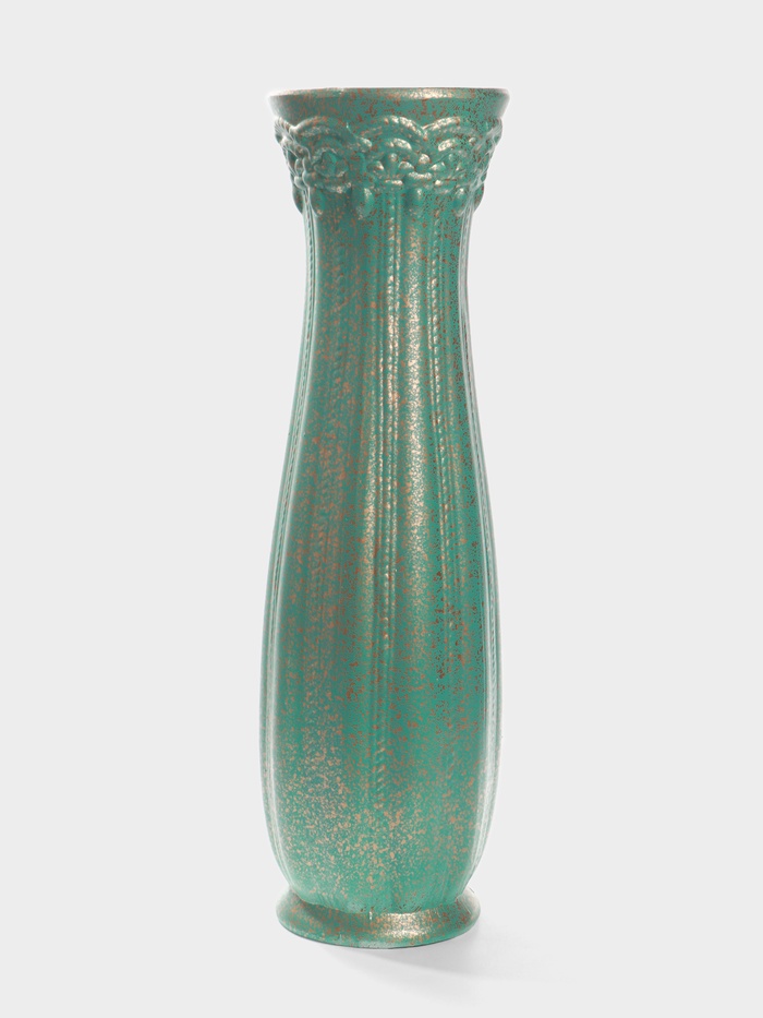 Ваза напольная «Боно», талия, 59×13 см, керамика, бирюзовая - Фото 1