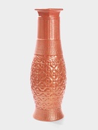 Ваза напольная «Боно», талия, 59×16.5 см, керамика, оранжевая 10902457