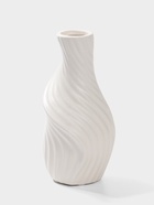 Ваза «Пласидо», 18×8 см, керамика, белая 10902463