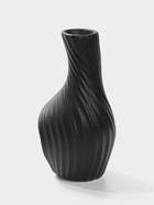 Ваза «Пласидо», 18×8 см, керамика, чёрная 10902464