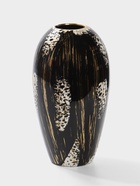 Ваза «Васко», классик, 23×12 см, керамика, чёрная 10902474