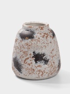 Ваза «Дези», 16×14 см, керамика, бело-коричневая 10902475