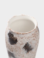 Ваза «Дези», 25×12 см, керамика, бело-коричневая 10902476