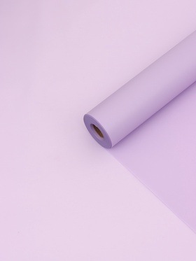 Пленка для цветов, матовая, светло-сиреневая, 0.57×30 м ±5 %, 50 мкм