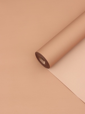 Пленка для цветов, матовая, оливково-темно бежевый, 0.57×30 м ±5 %, 65 мкм