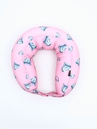 Подушка для путешествий компактная «Сердечки», 32×20 см 10924917