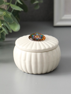 Шкатулка керамика 