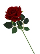 Цветы искусственные «Роза Аманда», бархат, d=11 см, h=58 см, красные  (артикул 10935342)  большой выбор товаров оптом и в розницу по низким ценам с доставкой