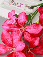 Цветы искусственные «Баухиния пёстрая», d=13 см, h=71 см, малиновые  (артикул 10935345)  большой выбор товаров оптом и в розницу по низким ценам с доставкой