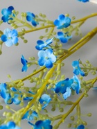 Цветы искусственные «Вероника Георгия», h=92 см, голубые 10935347