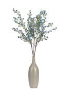 Цветы искусственные «Вероника Георгия», h=92 см, голубые  (артикул 10935347)  большой выбор товаров оптом и в розницу по низким ценам с доставкой