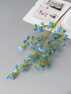 Цветы искусственные «Вероника Георгия», h=92 см, голубые  (артикул 10935347)  большой выбор товаров оптом и в розницу по низким ценам с доставкой