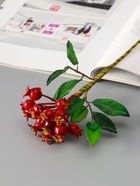 Цветы искусственные «Шиповника пучок», h=23 см, красные - фото 65466480