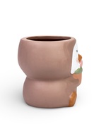 Декоративный горшок для цветов «Пингвины», 9×9×6 см, керамический, МИКС, Greengo  (артикул 10935886)  большой выбор товаров оптом и в розницу по низким ценам с доставкой