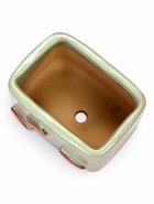 Декоративный горшок для цветов «Арбуз», 10.5×7.5×8 см, керамический, Greengo - фото 65568331