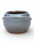 Декоративный горшок для цветов «Сатурн», 6×8.8×8.5 см, керамический, голубое, Greengo - фото 65568346