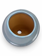 Декоративный горшок для цветов «Сатурн», 6×8.8×8.5 см, керамический, голубое, Greengo - фото 65568347