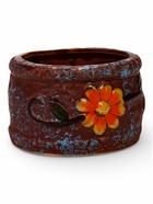 Декоративный горшок для цветов «Цветок», 8×10×10 см, керамический, Greengo - фото 809426455