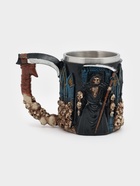 Кружка средневековая «Смерть с косой», 400 мл, 16.5×10×11.5 см, нержавеющая сталь, синяя - Фото 5