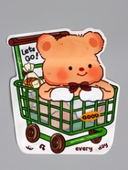 Пакет подарочный, с zip-lock застежкой «Корги» с окном, 16?18+3.5 (комплект 50 шт) - фото 65466531