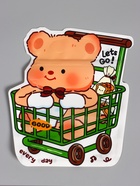 Пакет подарочный, с zip-lock застежкой «Корги» с окном, 16?18+3.5 (комплект 50 шт) - фото 65466532