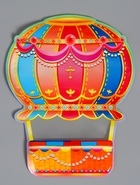 Пакет подарочный, с zip-lock застежкой «Воздушный шар» с окном, 17.5×19+4 см 10947531