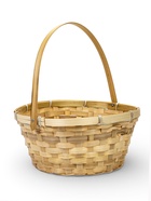 Корзина плетеная 26 х 12 х _ см, ручка складная h=21 см натуральный (к9352418) 10918306