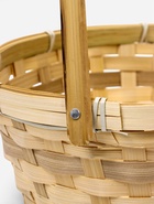 Корзина плетеная 26 х 12 х _ см, ручка складная h=21 см натуральный (к9352418) 10918306