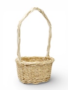 Корзина плетеная ива 15 х 15 х _ см, ручка h=14 см белый - фото 68174675