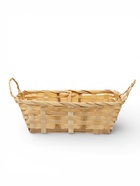 Корзина плетеная 24 х 20 х 8 см,боковые ручки, натуральный квадрат - фото 68174686